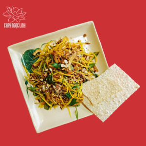 gỏi xoài chay Ngọc Linh